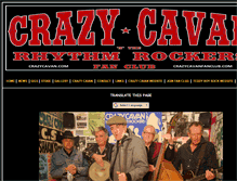 Tablet Screenshot of crazycavanfanclub.com